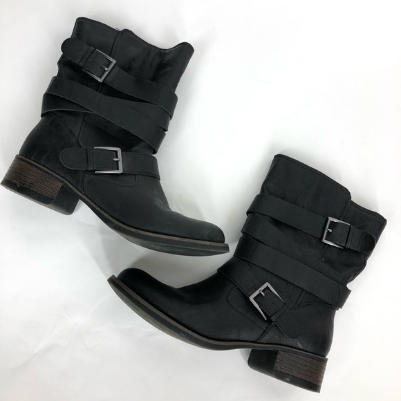 Brash Shoes - Brash Wrapped Side Zip Boot